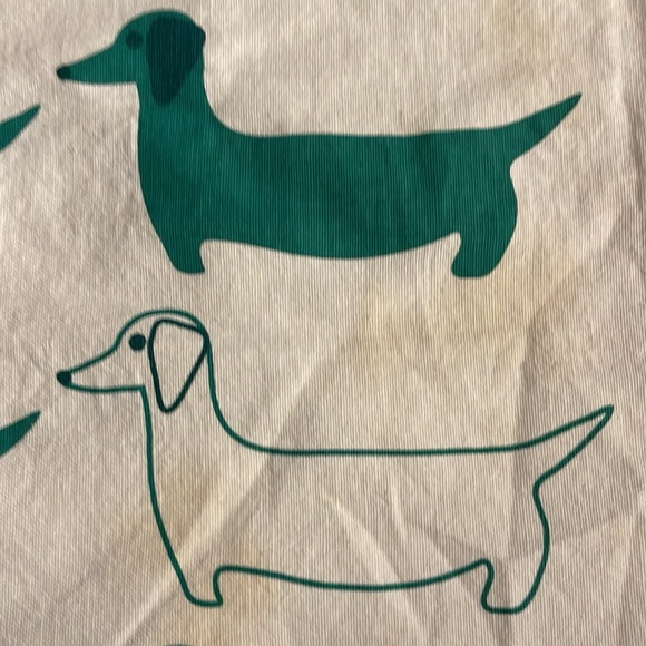 Dachshund Kitchen Towel. Small Stain,Look at pics. - Picture 2 of 6